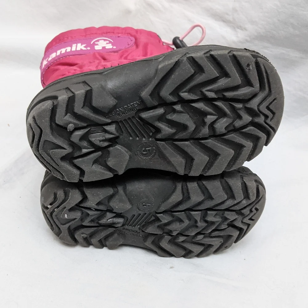 Kamik Baby Girl Insulated Snow Boots Size 5